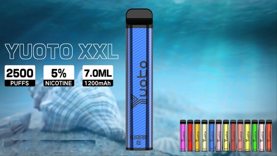 Neue Art-Großhandelshülsen-Feder-wegwerfbare elektronische Zigarette Vape Yuoto xxl 2500 Hauche
