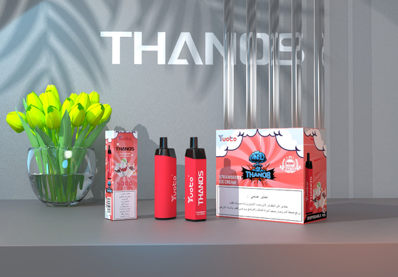 Wegwerf-Vape Pen Thanos 5000puffs 19 Aromen Yuoto stoßen plus Salz-Nikotin Ecig XXL 0%/2%/5% Großhandels-Soem luft