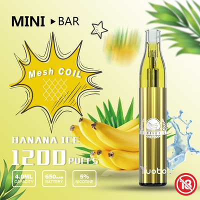 11 Mischfrüchte würzen Mini Bar Yuoto Disposable Vape 1200puff