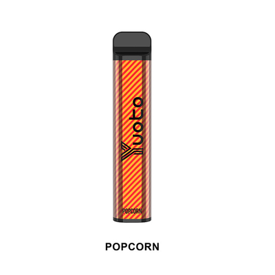 Yuoto 2500 stößt Aroma-Zerstäuber Pen Kit 23 Aromen 5% 1200 Milliamperestunden-Batterie Wegwerf-Vape-Frucht-Eis luft