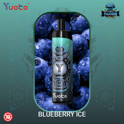 Hauch Thanos 5000 wieder aufladbares 5% Nikotin Yuoto-Blase Dispoable Vape