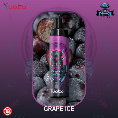 Hauch Thanos 5000 wieder aufladbares 5% Nikotin Yuoto-Blase Dispoable Vape