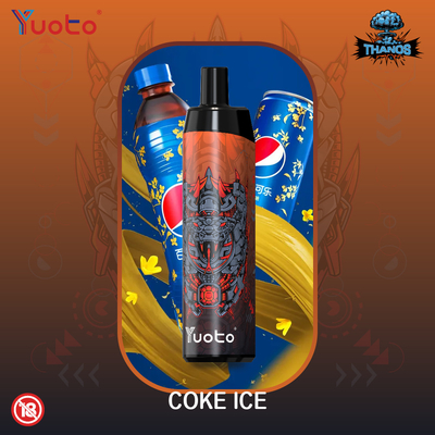 Hauch Thanos 5000 wieder aufladbares 5% Nikotin Yuoto-Blase Dispoable Vape