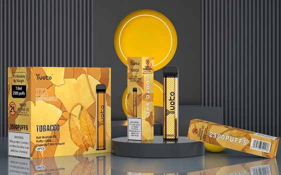 Hauche Yuoto 23 Aroma-7.0ML 2500 Wegwerf-Nikotin 1200 Vape MAh Battery 5%