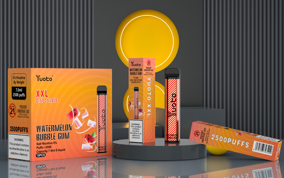 Original elektronische Zigarette Yuoto XXL 2500 Puff Vape Pen 5% NIC Großhandelspreis der Fabrik mit guter Qualität