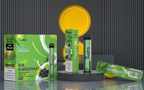Original elektronische Zigarette Yuoto XXL 2500 Puff Vape Pen 5% NIC Großhandelspreis der Fabrik mit guter Qualität