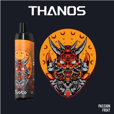 E-Zigaretten Yuoto Thanos 5000puff Wegwerf-Vape der hohen Qualität Nikotin 5% Vape Pen Mesh Coil Rechargeable 650mAh 14ml