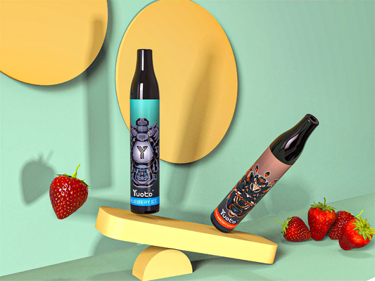 Populäres Yuoto 2000 stößt vape Vape Wegwerf-E-Zigaretten Vape-Stift Mesh Coils 6ml E Saft-850mAh luft