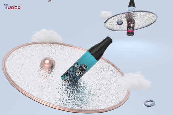 Populäres Yuoto 2000 stößt vape Vape Wegwerf-E-Zigaretten Vape-Stift Mesh Coils 6ml E Saft-850mAh luft