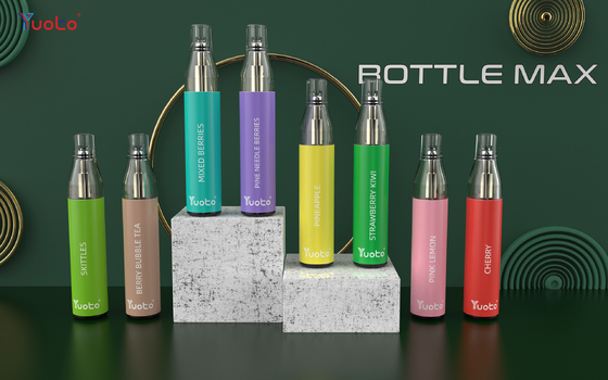 Tpd bescheinigte Yuoto-Flasche maximales 600puff 2.0ml multi Aroma Mesh Coil Disposable