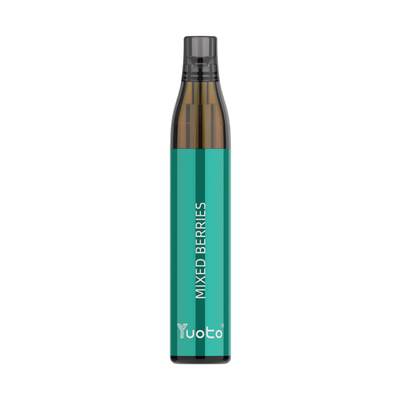 Yuoto-Flasche maximale 600 Hauche greifen Spule 16 Aromen ursprüngliches Wegwerf-Vape ineinander
