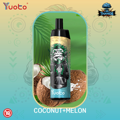 5% Nikotin Thanos 5000 Hauche Yuoto Wegwerf-Vape Mesh Coils Rechargeable