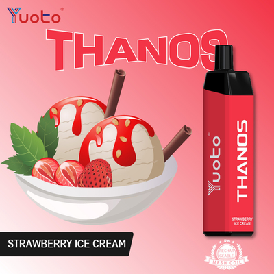 Meistverkaufte Yuoto Thanos 5000 Puff wiederaufladbare elektronische Zigarette Einweg-Vape 5% nic 14 ml Flüssigkeit