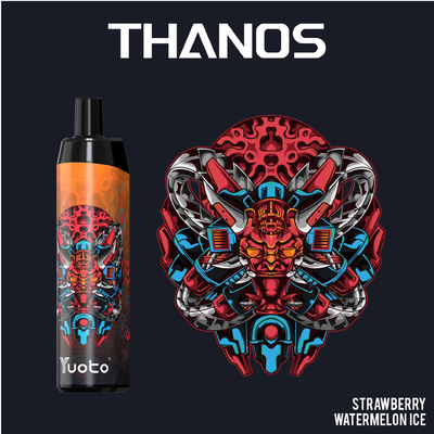 Einweg Vape Pen Yuoto Thanos 5000 Puffs Mesh Coil 14ml E-Liquid 650mAh Akku