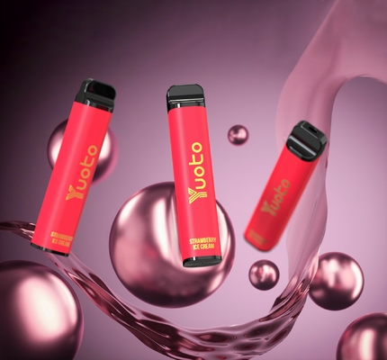 Yuoto xxl Max 3500 Puffs Erdbeer-Wassermelone Original-Fabrik E-Zigarette 5% Nitotion 9ml Flüssigkeit
