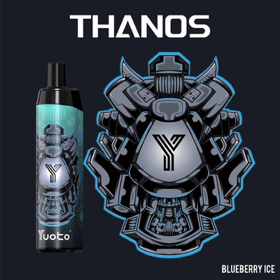 Yuoto Thanos 5000 Puffs Einweg-Vape-Pen-Hookah mit 14 ml E-Liquid 650 mAh Batterie Mesh Coil