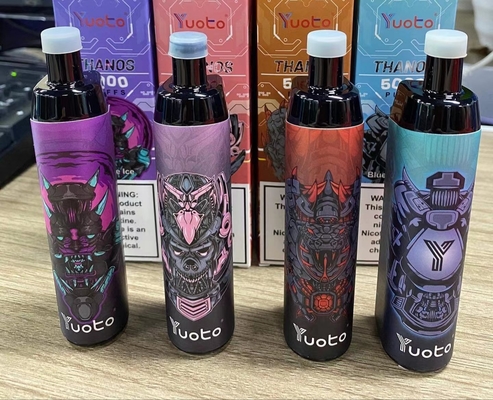 5000 Puffs Großhandel Einweg Vape mit 14ml E-Liquid 650mAh Batterie Mesh Coil Support Anpassen