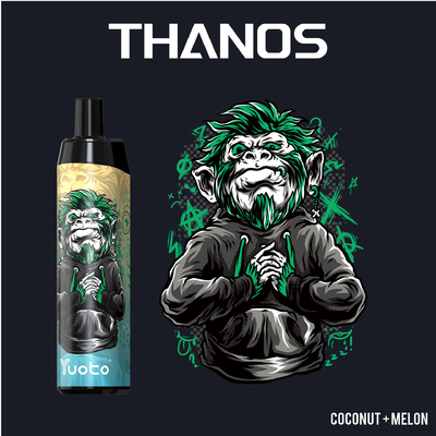 5000 Puffs Großhandel Einweg Vape mit 14ml E-Liquid 650mAh Batterie Mesh Coil Support Anpassen
