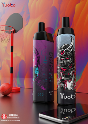 Großhandel Vape Pen 2022 Neues Design Einweg-Vaporizer mit Mesh Coil 14ml E-Liquid 650mAh Akku Blueberry Ice
