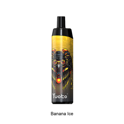 Einweg Vape Pod 5000 Puffs Bananengeschmack Yuoto Thanos Mesh Coil 14ml Ejuice 650mAh Akku Bulking China Factory