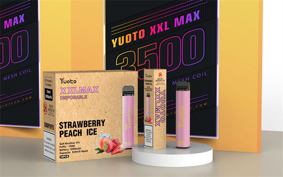 neues Design Yuoto xxl max 3500 Puffs Einweg-Vape-Kit Mix Flavros Großhandelspreis