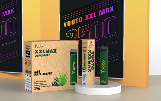 Yuoto Einweg-Vape 3500 Puffs Strawberry Raspberry XXL Max Puff Plus für VAE