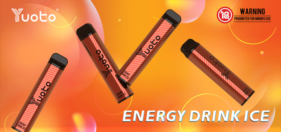 Schneller Versand Yuoto XXL 2500puffs Zigarette 2500 Puff Vaping Device 7.0ml Eliquid 1200mAh Akku