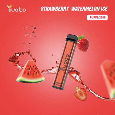 Watermelon Ice Einweg-Vape Yuoto XXL 2500 Züge E-Zigarette mit 7ml E-Liquid 1200mAh Akku
