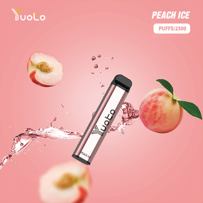 Watermelon Ice Einweg-Vape Yuoto XXL 2500 Züge E-Zigarette mit 7ml E-Liquid 1200mAh Akku