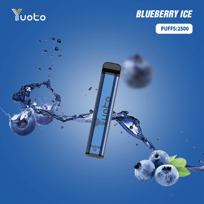 Neue Ankunfts-Wegwerfvape elektronische Zigarette 7ml E-Flüssigkeit 1200mAh Batterie-Trauben-Eis für Hauch-Verteiler-Großhändler