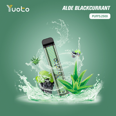 Blueberry Ice Einweg-Vape Yuoto XXL 2500 Puffs E-Zigarette mit 7ml E-Liquid 1200mAh Akku