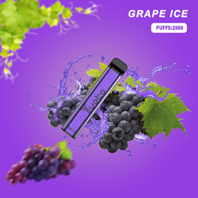 Blueberry Ice Einweg-Vape Yuoto XXL 2500 Puffs E-Zigarette mit 7ml E-Liquid 1200mAh Akku