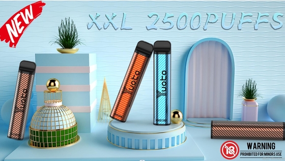 Erdbeer-Wassermelonen-Eis 2500 Puffs Einweg-Vape-Pod Yuoto XXL 7 ml Ejuice 1200-mAh-Akku aus China