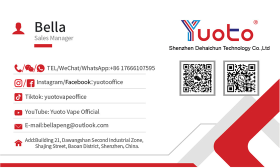 Heißer Verkauf Yuoto Pina Colada Flavor 2500 Puff Bar 7ml Ecig Einweg Pod Vape