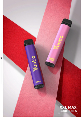 2023 Neuerscheinung Hohe Qualität Kundenspezifisches Logo Yuoto 3500 Puff Einweg-Vape-Nussriegel Geschmack
