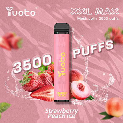 3500 Puffs Wholesale Einweg-Vape mit 9ml E-Liquid 1200mAh Batterie Mesh Coil Support Passen Sie die OEM-ODM-Fabrik an