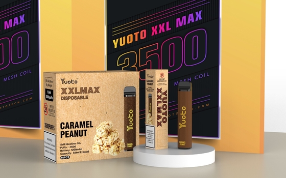 3500 Puffs Einweg-Vape-Rauchzubehör 9 ml Ejuice 1200 mAh Batterie Neuartige Form für USA UK Spanien Deutschland Frankreich