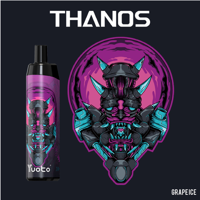 Wegwerfzerstäuber 5% Nikotin Yuoto Thanos 5000 stößt Pen Hookah 14ML 650mAh Mesh Coil With Type C luft