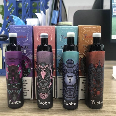 EGO 5000 Hauche Wegwerf-Vape, Edelstahl-Hülse Vaporiser-Hauch-Stange plus Gerät