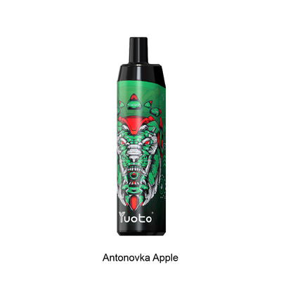 Wegwerfzerstäuber 5% Nikotin Yuoto Thanos 5000 stößt Pen Hookah 14ML 650mAh Mesh Coil With Type C luft