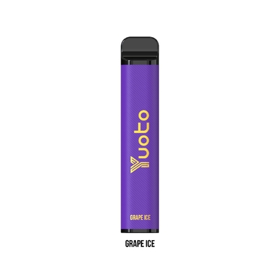 5% 2% Nikotin XXL max 3500 stößt Wegwerf-Vape Trauben-Eis Mesh Coil Yuoto luft