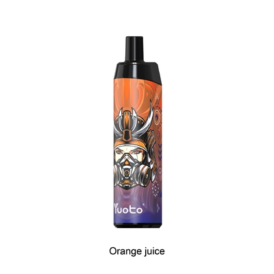 Yuoto Wegwerf-Vape Thanos 5000 stößt Nikotin 650mAh Dubais Orangensaft-50mg 14 ml luft
