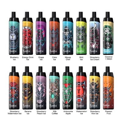 Das meiste populäre Yuoto-Trauben-Eis Wegwerf-Vape Thanos 5000 Hauche 50mg Mesh Coil Rechargeable