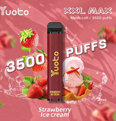 16 maximale 3500 Hauche Aromen Yuoto XXL Wegwerf-Saft 1200mAh Vape 9.0ml E