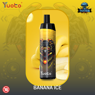 5% Nikotin Yuoto Thanos 5000 stößt Pen Hookah 14ML 650mAh Mesh Coil With Type C luft
