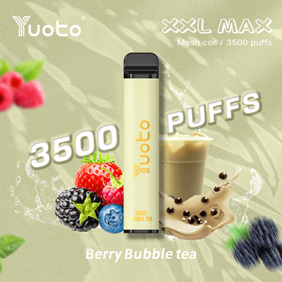 ODM Yuoto 3500 stößt Mischsaft des Vape-Stangen-16 aroma-ROHS 1200mAh der Batterie-9ml E luft