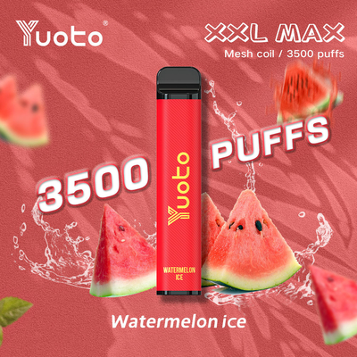 ODM Yuoto 3500 stößt Mischsaft des Vape-Stangen-16 aroma-ROHS 1200mAh der Batterie-9ml E luft