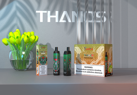 Yuoto-Fabrik tadelloses Arabisch Eis offizieller Wegwerf-fruiot Aromaschwefelnlack vape 5000 Hauche