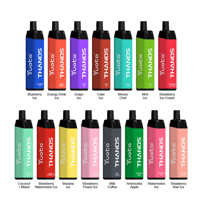 5000 Batterie ODM-Soems 18 der Hauch-14ml RoHs Wegwerf-Vapes 650mAh Mischaroma