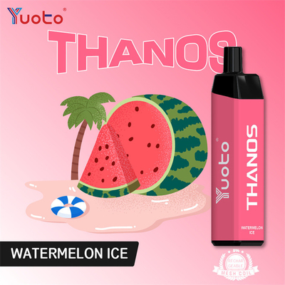 Art C wieder aufladbares Yuoto Thanos 5000 stößt Wegwerf-Vape 14ml E flüssiges 650mAh luft